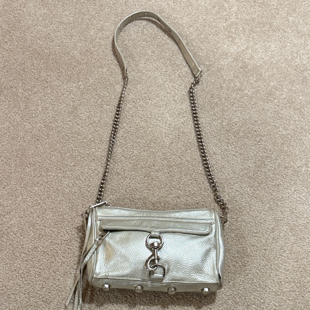Rebecca Minkoff Gold Crossbody Bag